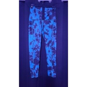 Stretchy green and black Women Leggings Size L